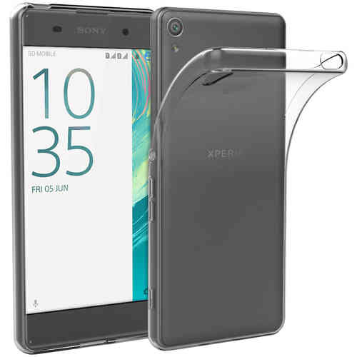 Flexi Slim Gel Case for Sony Xperia XA - Clear (Gloss Grip)