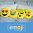 Emoji Laughing with Tears Face Throw Pillow (Emoticon Cushion)