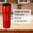 Spill-Proof Smart Grip Portable Travel Coffee Mug (470mL) - Red