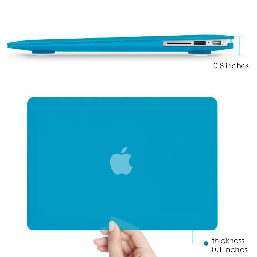 Frosted Shell Hard Case Apple MacBook Air 11inch (Light Blue)