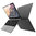 Frosted Hard Shell Case for Apple MacBook (12-inch) - Black