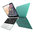 Frosted Hard Shell Case for Apple MacBook (12-inch) - Green