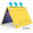 Frosted Hard Shell Case for Apple MacBook Air (13-inch) A1466 / ​A1369 - Yellow