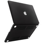 Frosted Hard Shell Case for Apple MacBook Pro (13-inch) 2015 / 2014 / 2013 / 2012 - Black