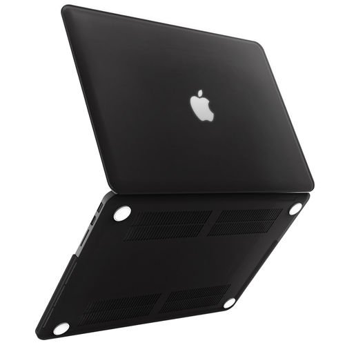 Frosted Hard Shell Case for Apple MacBook Pro (13-inch) 2015 / 2014 / 2013 / 2012 - Black