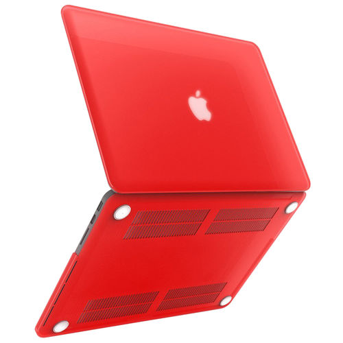 Frosted Hard Shell Case for Apple MacBook Pro (13-inch) 2015 / 2014 / 2013 / 2012 - Red