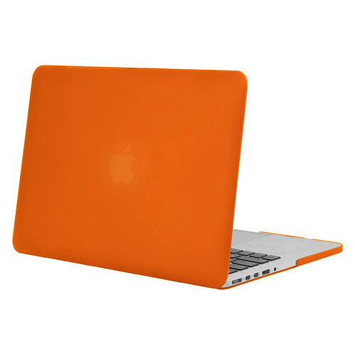 Frosted Hard Shell Case for Apple MacBook Pro (15-inch) 2015 / 2014 / 2013 / 2012 - Orange