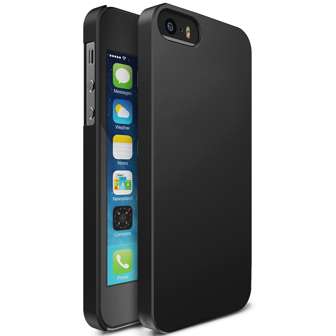 PolySnap Hard Case for Apple iPhone 5s / SE (1st Gen) - Black