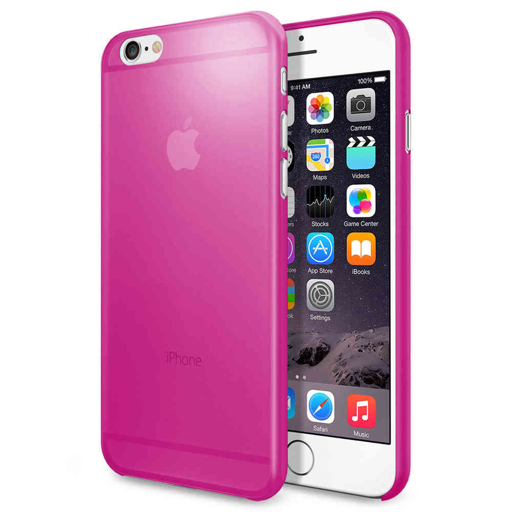 Air Skin Frosted Thin Case Apple Iphone 6s Hot Pink Air Skin Frosted Thin Case Apple Iphone 6s Hot Pink
