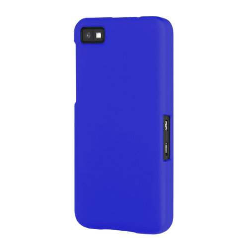 Hard Shell Candy Case for BlackBerry Z10 - Dark Blue (Matte)