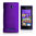 Hard Shell Feather Case for HTC 8X Windows Phone - Purple