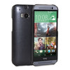 Metallic Texture Hard Case for HTC One M8 - Black (Satin)