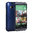 Metallic Texture Hard Case for HTC One M8 - Blue (Satin)