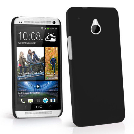 Feather Hard Shell Case for HTC One Mini (M4) - Black (Matte)