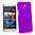Feather Hard Shell Case for HTC One Mini (M4) - Purple (Matte)