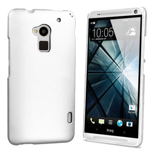Hard Shell Feather Case for HTC One Max (T6) - White