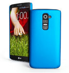 Feather Hard Shell Case for LG G2 - Light Blue (Matte)