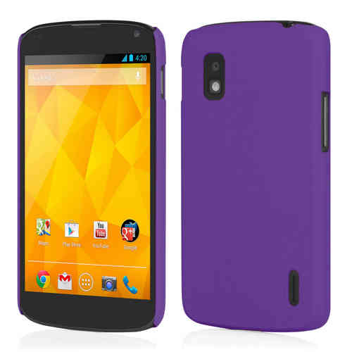 Feather Hard Shell Case for Google Nexus 4 - Purple