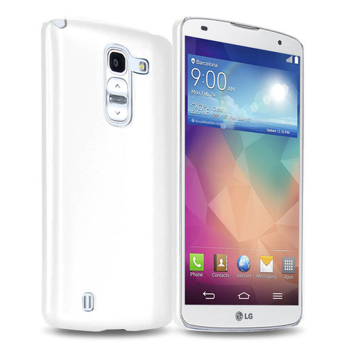 Feather Hard Shell Case for LG G Pro 2 - White (Matte)
