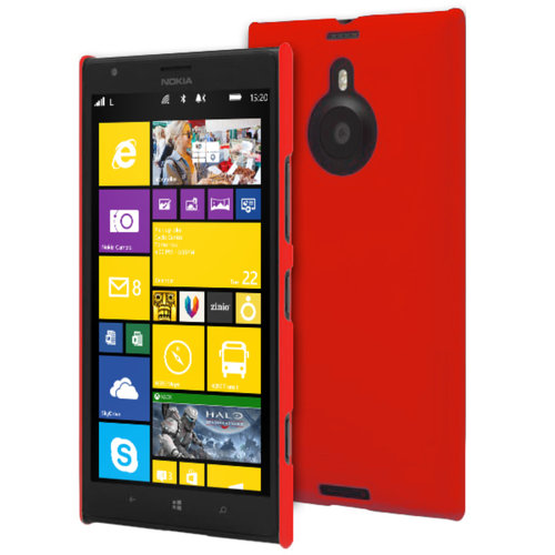 Feather Hard Shell Case for Nokia Lumia 1520 - Red (Matte)