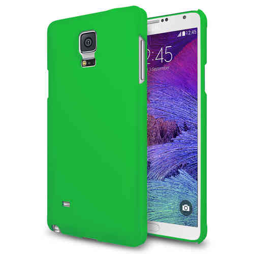 PolyShield Hard Shell Case for Samsung Galaxy Note 4 - Green