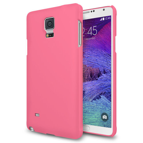 PolyShield Hard Shell Case for Samsung Galaxy Note 4 - Rose Pink