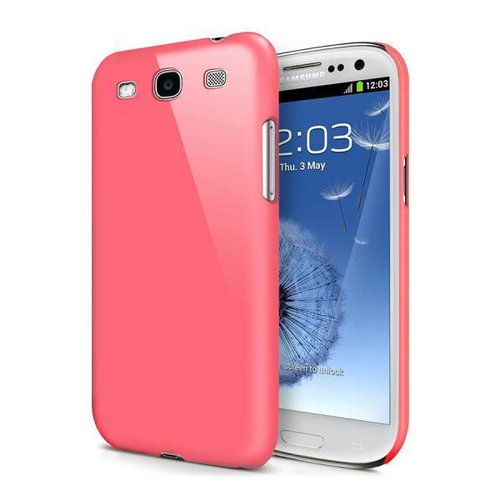 Feather Hard Shell Case for Samsung Galaxy S3 - Pink (Matte)