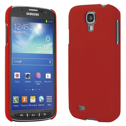Feather Hard Shell Case for Samsung Galaxy S4 Active - Red
