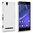 Feather Hard Shell Case for Sony Xperia T2 Ultra - White