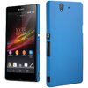 PolyShield Hard Shell Case for Sony Xperia Z - Sky Blue (Matte Grip)