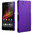 PolyShield Hard Shell Case for Sony Xperia Z - Purple (Matte Grip)