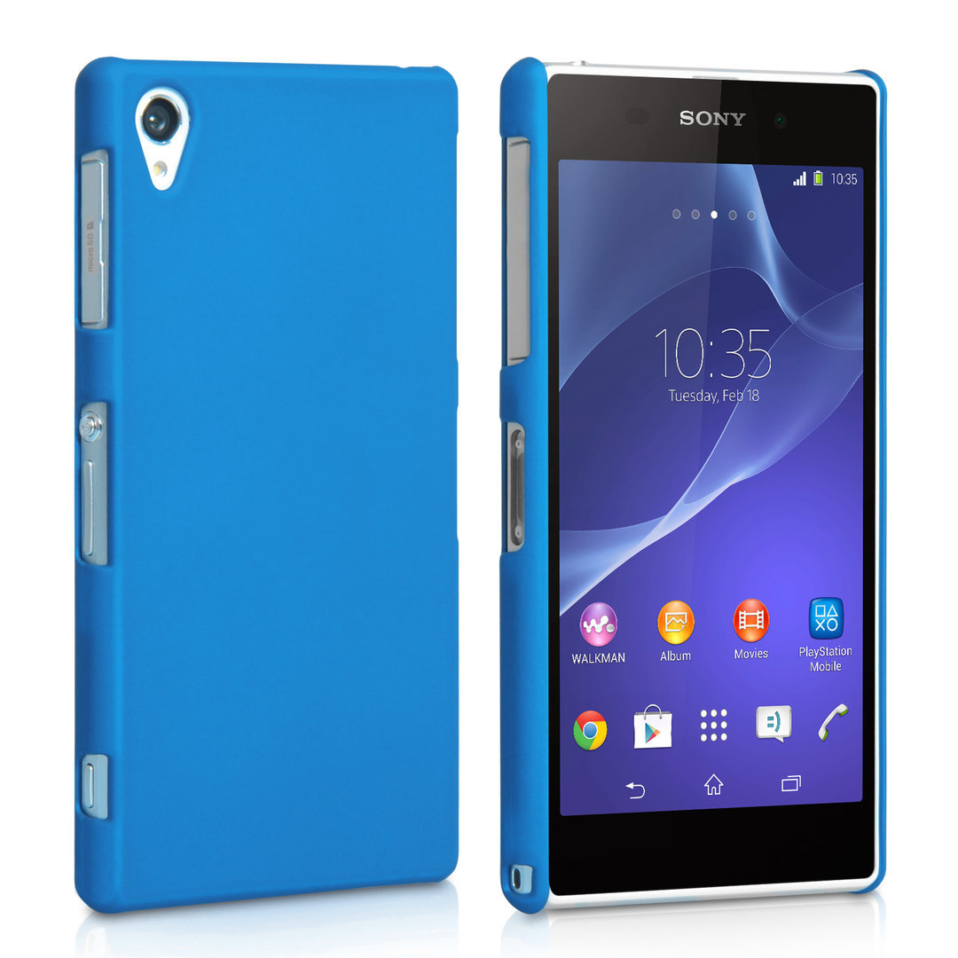 SnapShield Hard Case for Sony Xperia Z2 Blue)