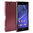 Metallic Hard Shell Case for Sony Xperia Z2 - Red