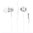 Xiaomi Basic Piston In-Ear Stereo Headphones / Remote / Microphone - Silver
