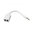 3.5mm Jack to Dual Auxiliary (Female) Audio Splitter Adapter Cable (9.5cm)