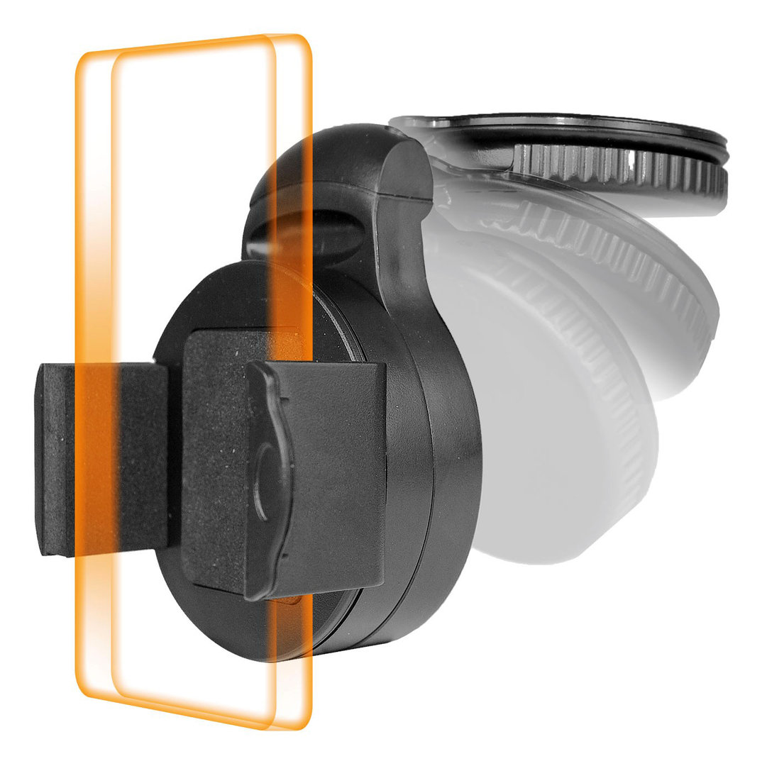 Universal Compact Suction Cup / Rotating Car Mount Holder for Mobile Phone