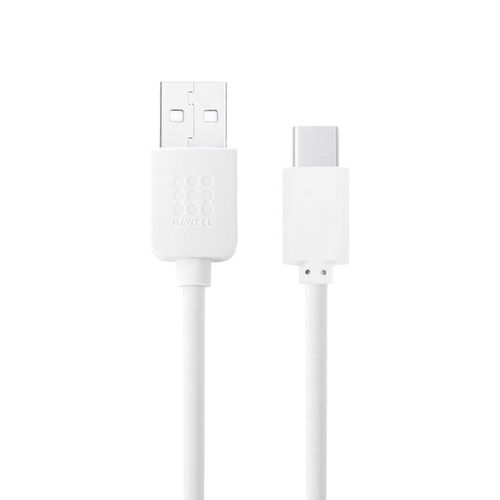 Haweel USB Type-C Android Auto Fast Charging Cable (1m) - White