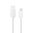 Haweel USB Type-C (Android Auto) Fast Charging Cable (1m) - White