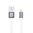 Haweel (2-in-1) Micro-USB / Lightning Charging Cable (1m) for Apple iPhone / iPad