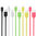 Haweel (5-Pack) Micro-USB Data Charging Cable - Assorted Colours