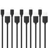 Haweel (5-Pack) USB Lightning Charging Cable (1m) for Apple iPhone / iPad - Black