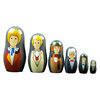 Ikon Collectables Doctor Who (1st to 6th) Nesting Dolls (6-Cup Set)