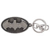 Ikon Collectables Batman Logo 3D Pewter Keychain Ring