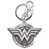 Ikon Collectables Wonder Woman 3D Logo Pewter Keychain Ring
