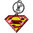 Ikon Collectables Keyring - Superman Logo Colour Enamel Keychain