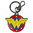 Ikon Collectables Keyring - Wonder Woman Logo Colour Enamel Keychain