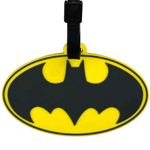 Ikon Collectables Batman Logo Travel Bag Luggage Tag