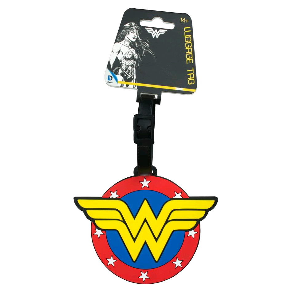 Wonder woman deals luggage tag