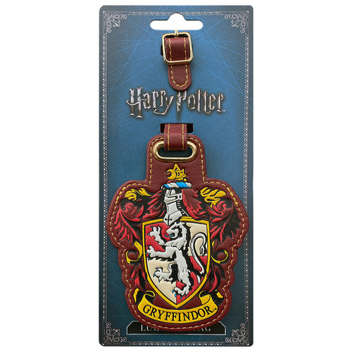 Harry Potter Gryffindor Emblem Travel Bag Luggage Tag