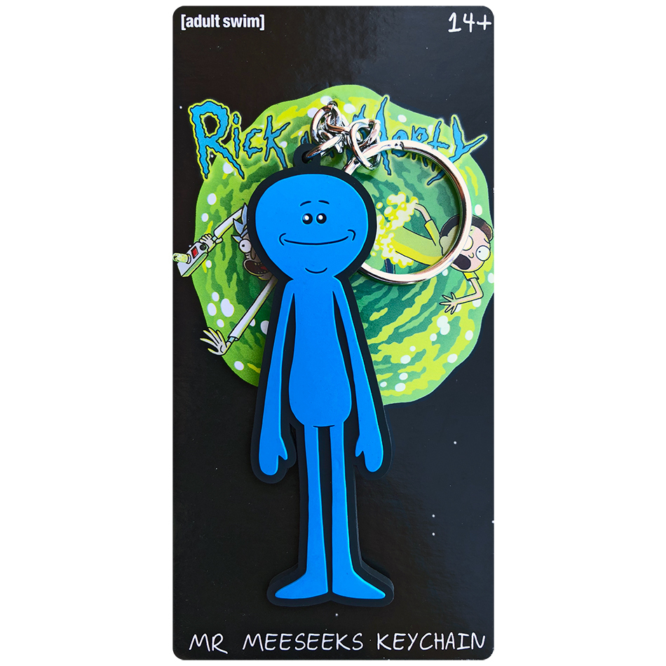 Rick and Morty Mr Meeseeks Keychain